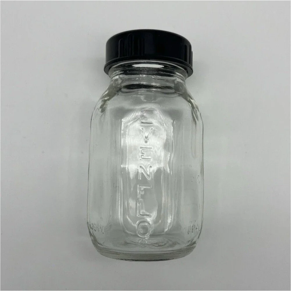 Vintage EvenFlo Glass Baby Bottle with cap, 4 oz
